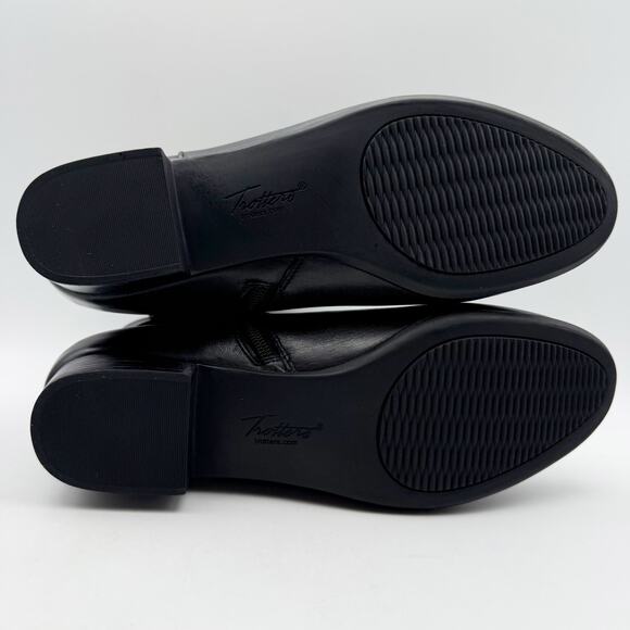 Trotters Womens Melody Ankle Booties US 10.5 NARROW Black Leather NIB - Picture 13 of 14